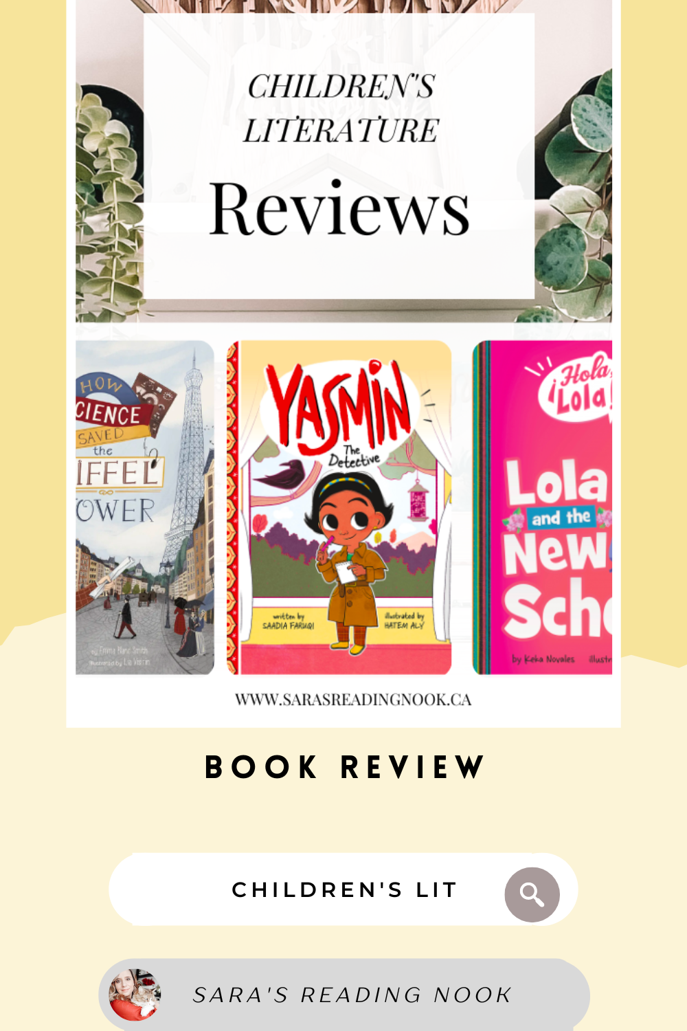 Children’s lit Reviews | Lola and the New School, Yasmin The Detective, and How Science Saved the Eiffel Tower!